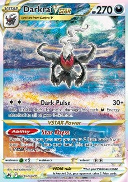 Darkrai VSTAR (CRZ GG50) PSA 9