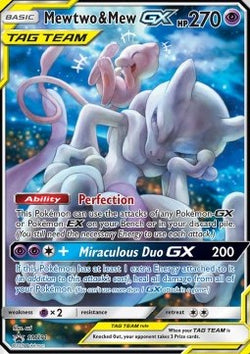 Mewtwo & Mew GX (SM 191) PSA 10