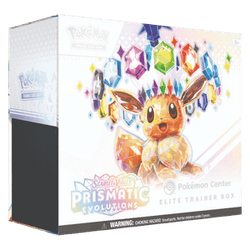 Prismatic Evolutions Pokémon Center Elite Trainer Box (Beschrijving)