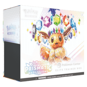 Prismatic Evolutions Pokémon Center Elite Trainer Box (Beschrijving)