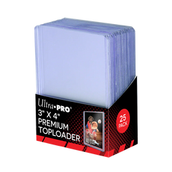 UltraPro 3" X 4" Premium Toploaders