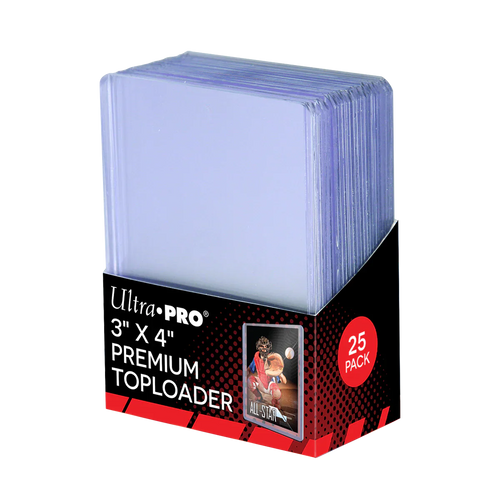 UltraPro 3" X 4" Premium Toploaders