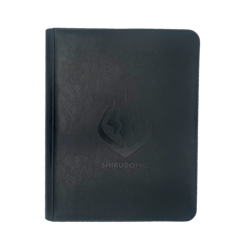 Premium Toploader Binder 216 Cards - Zwart