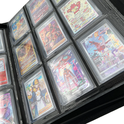 Premium Toploader Binder 216 Cards - Grijs