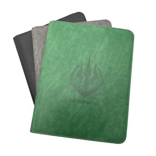 Premium Toploader Binder 216 Cards - Grijs