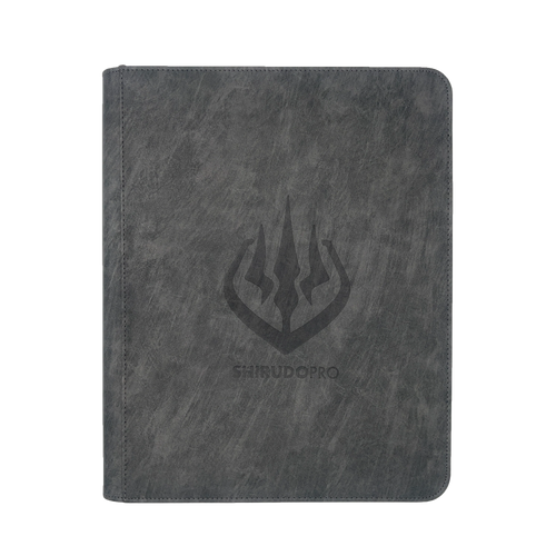 Premium Toploader Binder 216 Cards - Grijs