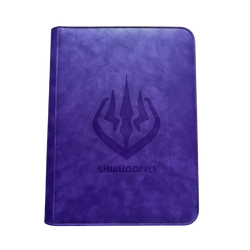 Premium Zipbinder 360 cards - Paars