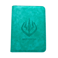 Premium Zip Binder 360 cards - Turquoise
