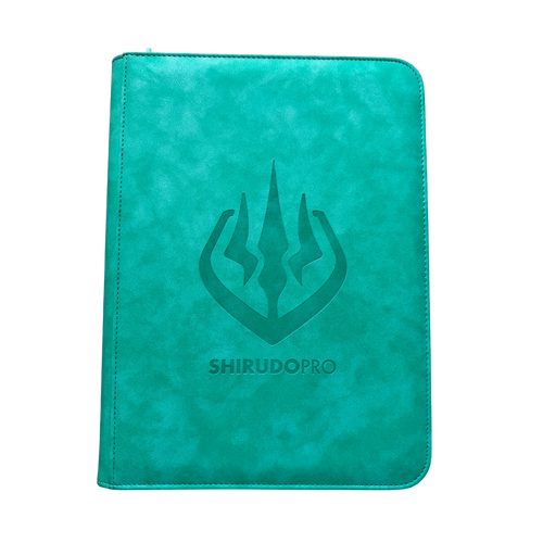 Premium Zip Binder 360 cards - Turquoise